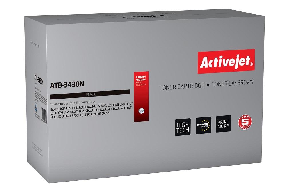 Toner ATB - 3430N Compatível Brother (Preto) - ACTIVEJET