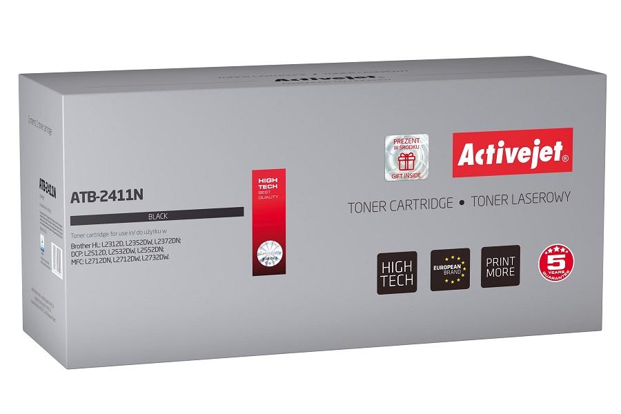 Toner ATB - 2411N Compatível Brother (Preto) - ACTIVEJET