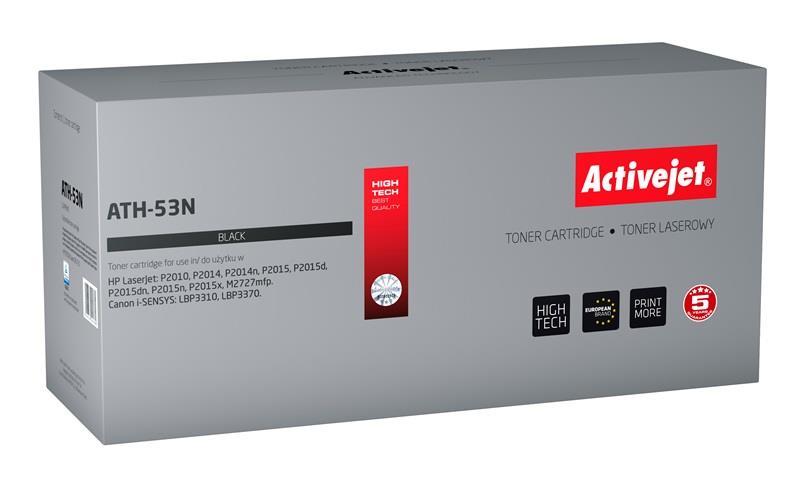 Toner ATH - 53N Compatível HP (Preto) - ACTIVEJET