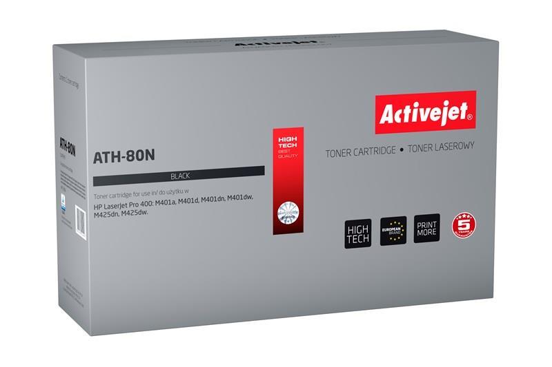 Toner ATH - 80N Compatível HP (Preto) - ACTIVEJET