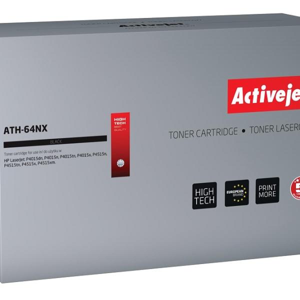 Toner ATH - 64NX Compatível HP (Preto) - ACTIVEJET