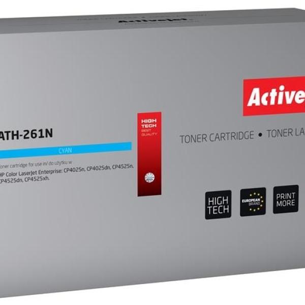 Toner ATH - 261N Compatível HP (Ciano) - ACTIVEJET