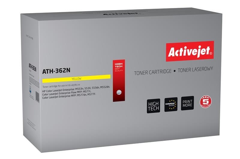 Toner ATH - 362N Compatível HP (Amarelo) - ACTIVEJET