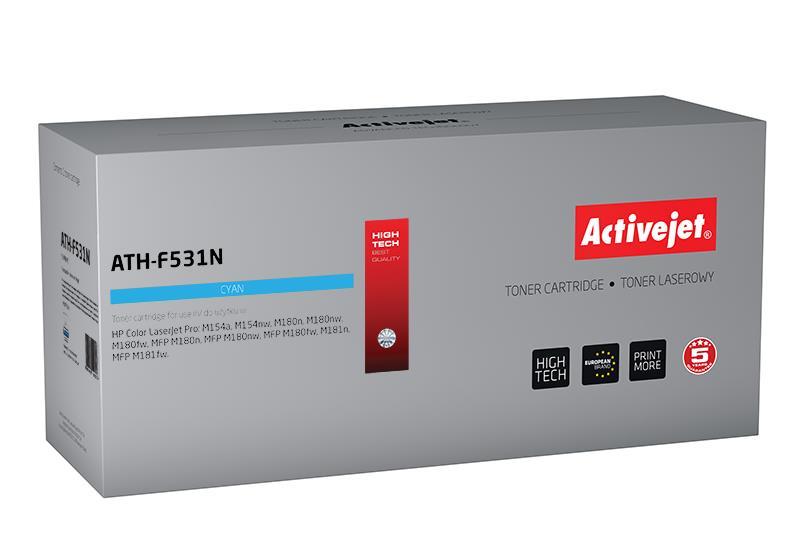 Toner ATH - F531N Compatível HP (Ciano) - ACTIVEJET