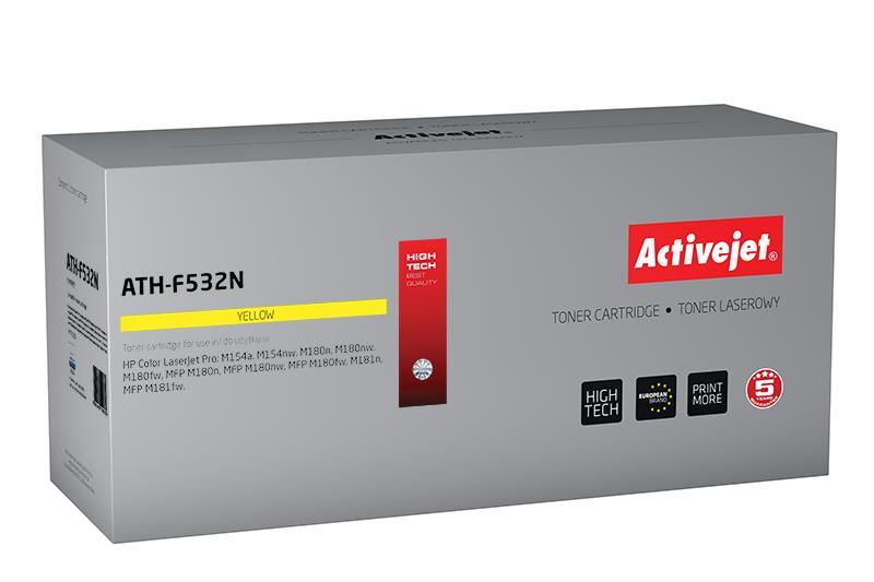 Toner ATH - F532N Compatível HP (Amarelo) - ACTIVEJET