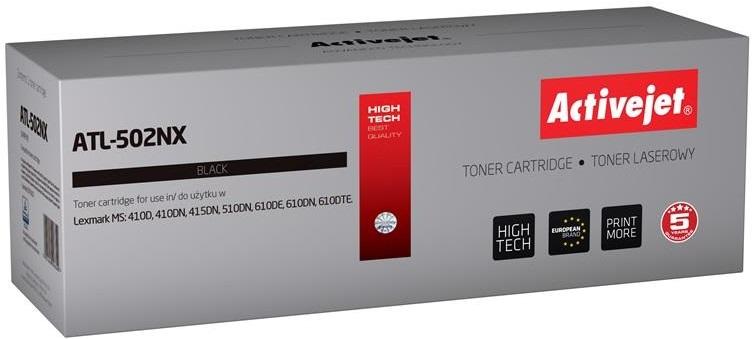 Toner ATL - 502NX Compatível Lexmark (Preto) - ACTIVEJET