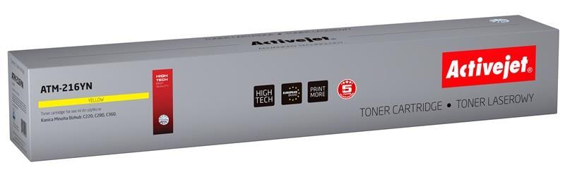 Toner ATM - 216YN Compatível Minolta (Amarelo) - ACTIVEJET