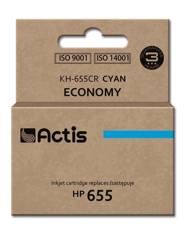 Tinteiro 655 Compatível HP (Ciano) - ACTIS