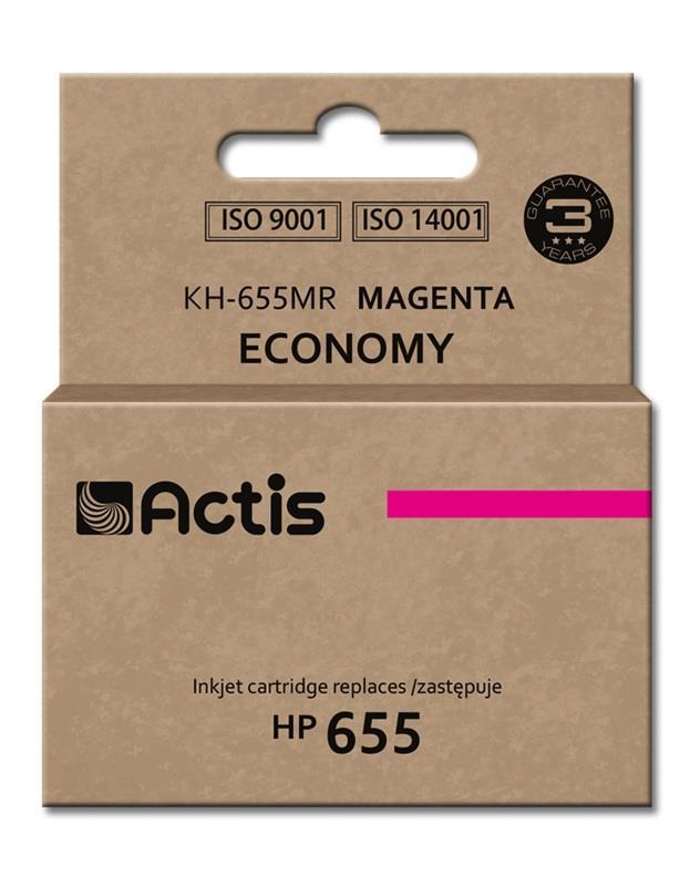Tinteiro 655 Compatível HP (Magenta) - ACTIS