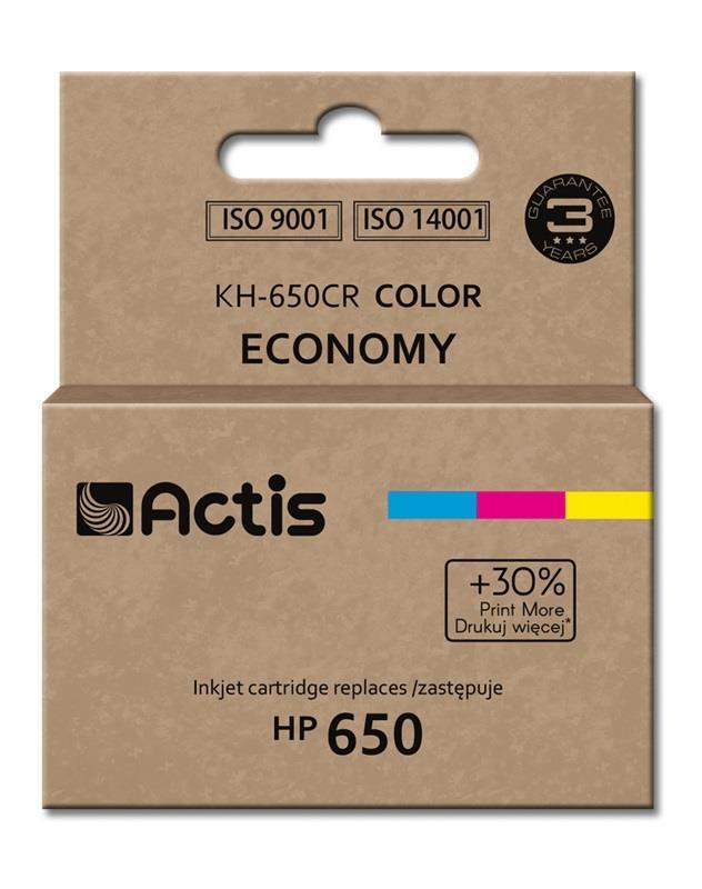 Tinteiro 650 Compatível HP (Tricolor) - ACTIS