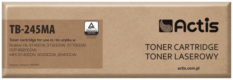 Toner TB - 245MA Compatível Brother (Magenta) - ACTIS