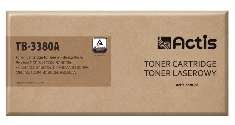 Toner TB - 3380A Compatível Brother (Preto) - ACTIS