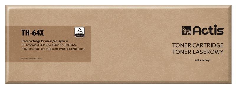 Toner TH - 64X Compatível HP (Preto) - ACTIS