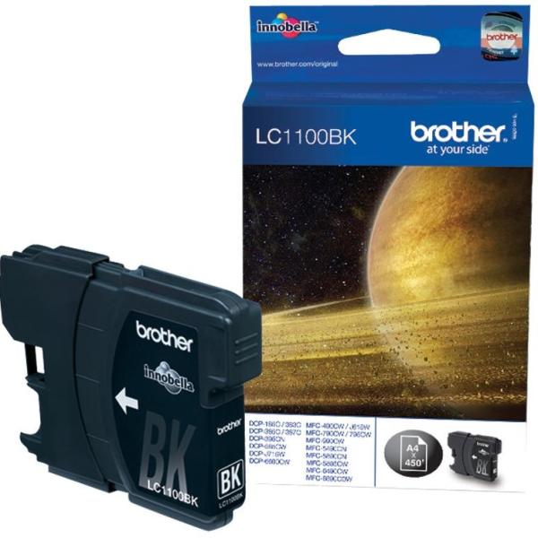 Tinteiro LC - 1100BK Original (Preto) - BROTHER