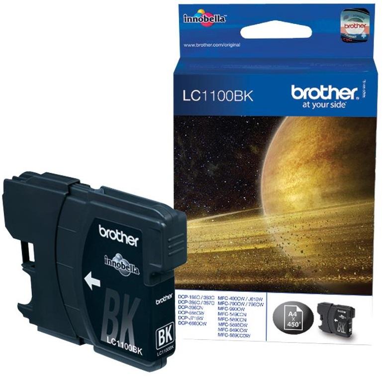 Tinteiro LC - 1100BK Original (Preto) - BROTHER