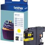 Tinteiro LC - 123Y Original (Amarelo) - BROTHER