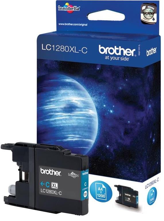 Tinteiro LC1280XLC Original (Ciano) - BROTHER