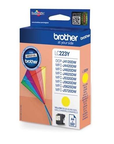 Tinteiro LC - 223Y Original (Amarelo) - BROTHER
