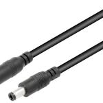Cabo Extensão DC 5,5 x 2,1mm Macho - Fêmea (1,5 mts) - NIMO