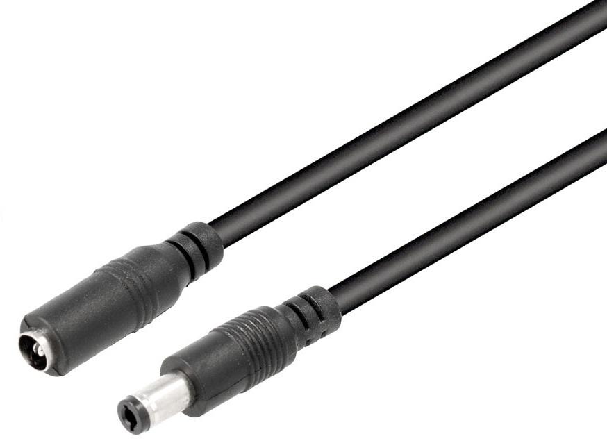 Cabo Extensão DC 5,5 x 2,1mm Macho - Fêmea (1,5 mts) - NIMO