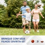 Rede de rebote dobrável para treinamento rebotador ajustável em 5 níveis em ângulo com tubo de aço 100x95x90 cm azul