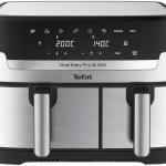 Fritadeira Dual Easy Fry & Grill EY905D 8,3L 2700W (Inox) - TEFAL