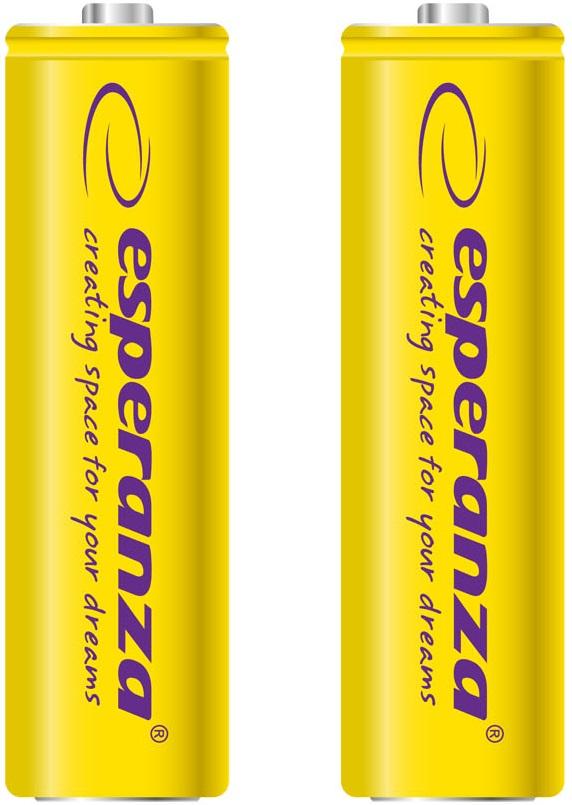 Blister 2x Pilhas Recarregáveis Ni - MH AA 2000mAh - ESPERANZA
