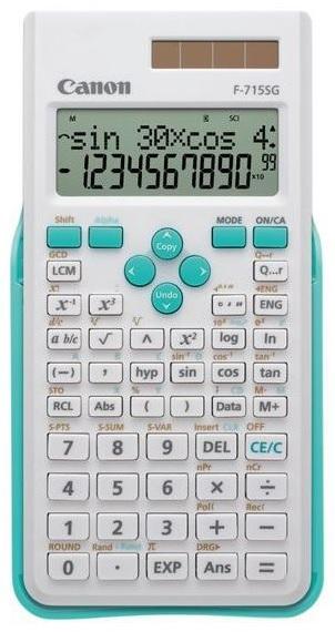 Calculadora Científica (Branco e Azul) - CANON