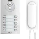 Kit Audio Porteiro City 4+N 10/L (Branco/Cinzento) - FERMAX