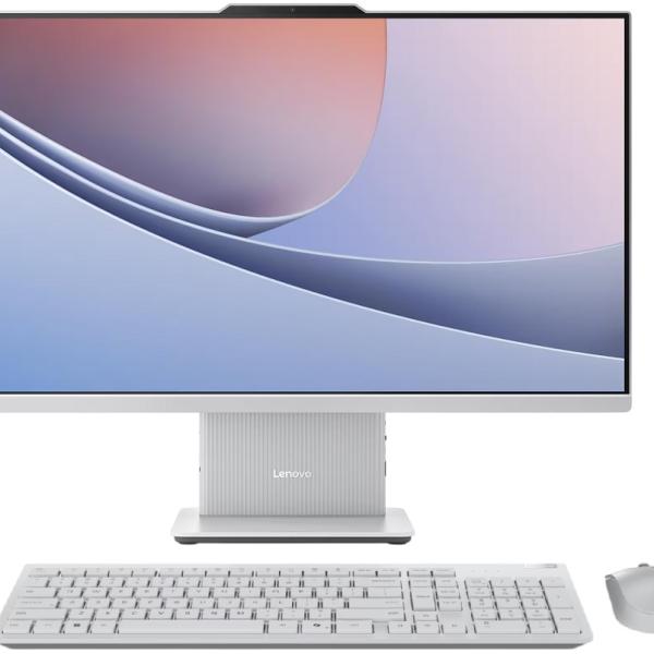 Computador All - in - One 27 IdeaCentre AIO 27ILL11 Intel Core Ultra 7 16GB/512GB (Cloud Grey) - LENOVO