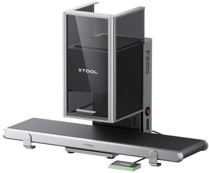 Máquina de Gravação a Laser F2 Ultra + Alimentador Automático Auto Streamline - XTOOL
