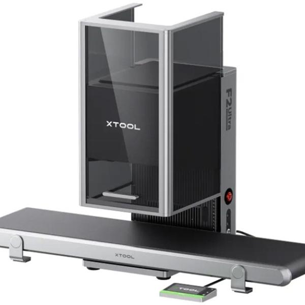 Máquina de Gravação a Laser F2 Ultra + Alimentador Automático Auto Streamline - XTOOL