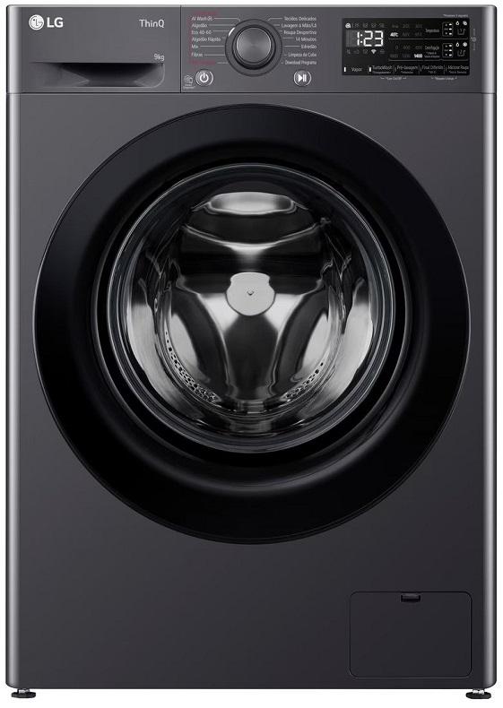 Máquina de Lavar Roupa F4WR359S6M 9Kg 1400RPM (Cinzento) - LG