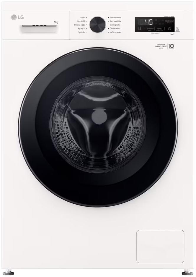 Máquina de Lavar Roupa F4X1009NWK 9Kg 1400RPM (Branco) - LG