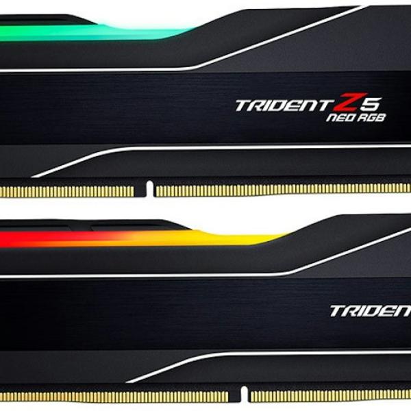 Memória RAM Trident Z5 Neo RGB 32GB (2x16GB) DDR5 6000 MHz CL32 (Preto) - G.SKILL