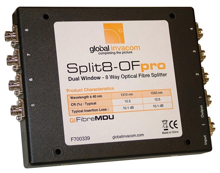 Splitter Fibra Óptica 8 Saídas - INVACOM
