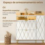 Sapateira Estreita com 2 Compartimentos Abatíveis Armário e Prateleiras Ajustáveis 10 - 14 Pares de Sapatos 110x25x110,6 cm Branco