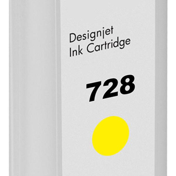 HP 728 130ml Amarelo tinteiro