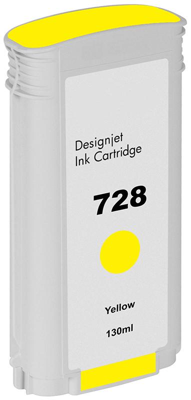 HP 728 130ml Amarelo tinteiro