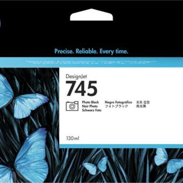 HP 745 130ml Foto preto tinteiro