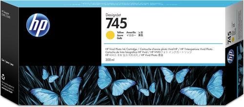 HP 745 300ml Amarelo tinteiro