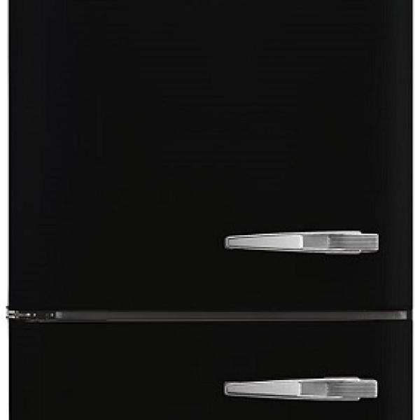 Frigorífico Combinado Anni 50 FAB32LBL6 331L No Frost (Preto) - SMEG