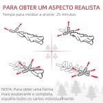 Árvore de Natal Artificial Coberta de Neve 180 cm com 479 Ramos e Suporte de Metal Árvore Natalícia para Sala Interior Verde