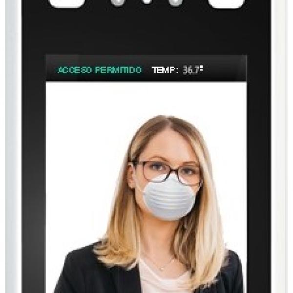Controlo de Acesso para Torniquete c/ Reconhecimento Facial e Medição da Temperatura Corporal