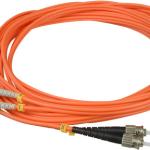 Cabo de Fibra Duplex 5mts (Laranja)