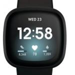 Smartwatch Versa 3 FB511BKBK (Preto) - FITBIT