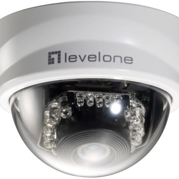 Câmara de Vigilância Fixa Dome IP 2MP 1080p - LEVELONE