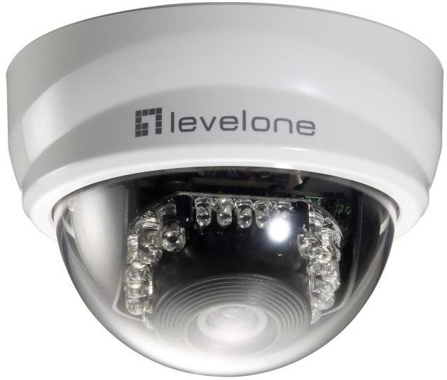 Câmara de Vigilância Fixa Dome IP 2MP 1080p - LEVELONE