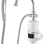 Torneira Elétrica de Lavatório Drizzle 3300W 220V IPX4 c/ Chuveiro (Água Quente 30~60ºC) - WELL