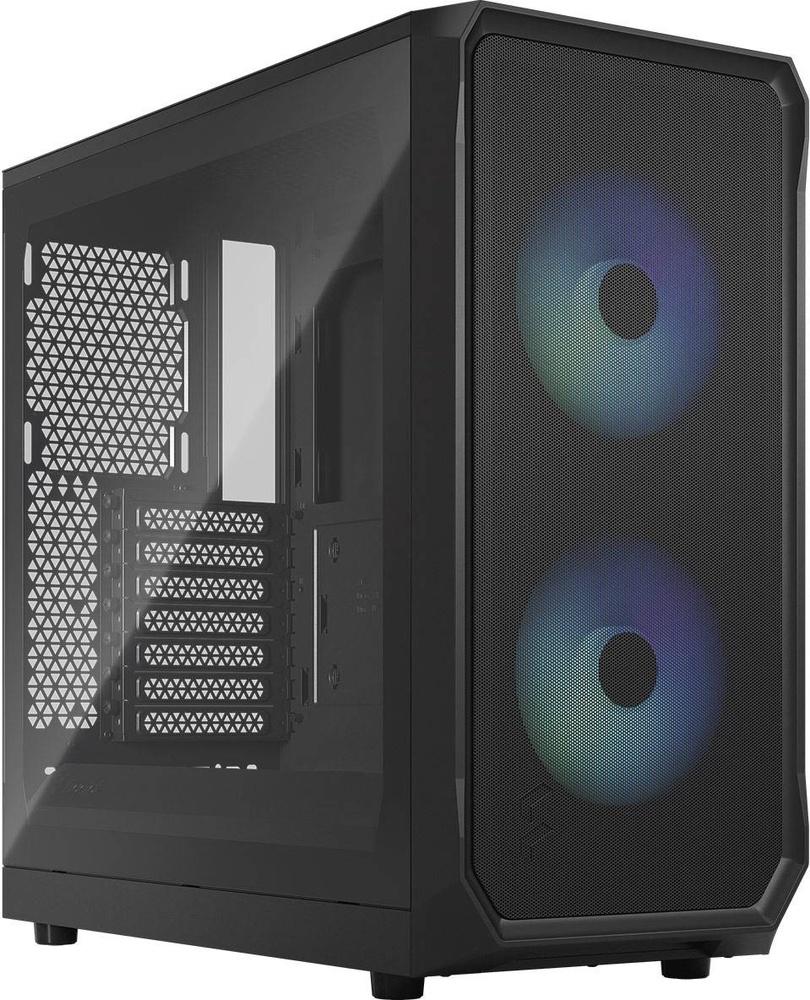 Caixa ATX Focus 2 RGB Black TG Clear Tint - FRACTAL DESIGN